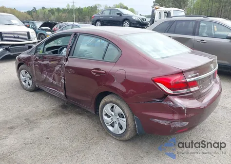 2014 Honda Civic Lx from USA, damaged, VIN 19XFB2F50EE241042